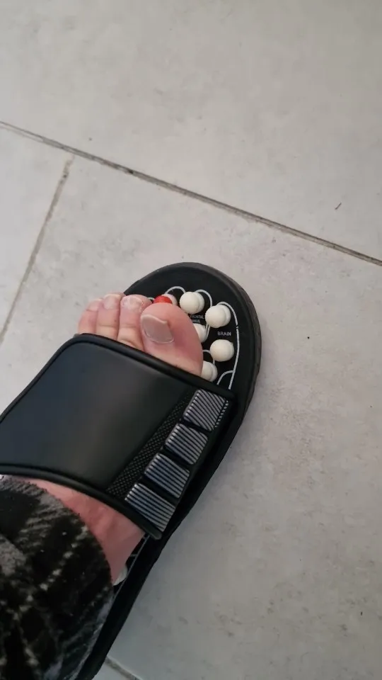 FeetyFirst Acupressure Massage Slippers photo review