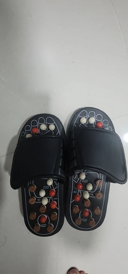 FeetyFirst Acupressure Massage Slippers photo review